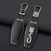 4 Button Car Key Cover For Byd Atto 3 Han Ev Dolphin Pro Tang Dm Qin Plus Max Yuan Zinc Alloy Leather Car Key Case Cover