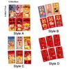 6Pcs Cartoon 2026 Horse Year Red Envelope Paper Lucky Money Bag  Marriage Event