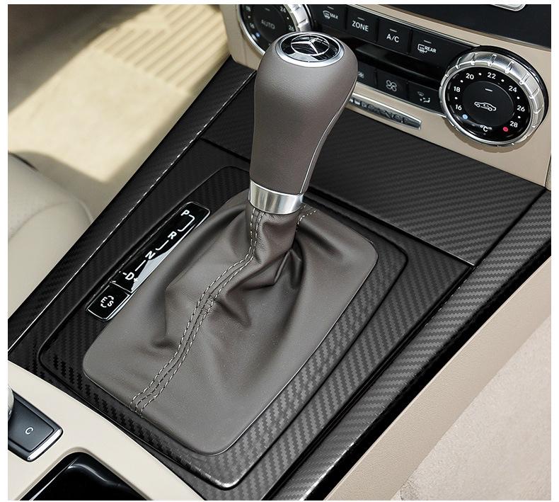 08-13 C-Class W204 C180/C200/C260/C300 Gear Shift Panel Decorative Sticker