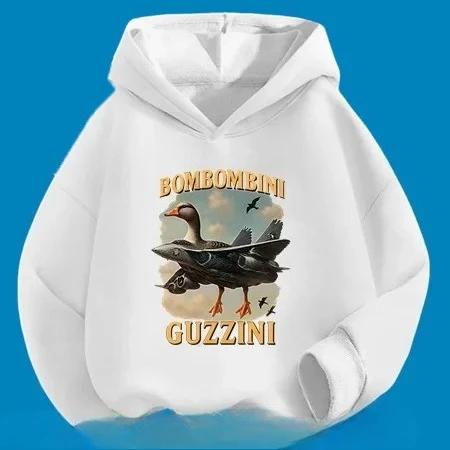 Autumn Winter Brainrot Kids Hoodies Cartoon Pattern Children Sweatshirt Tung Tung Sahur Casual Long Sleeve Tops Youth Clothing