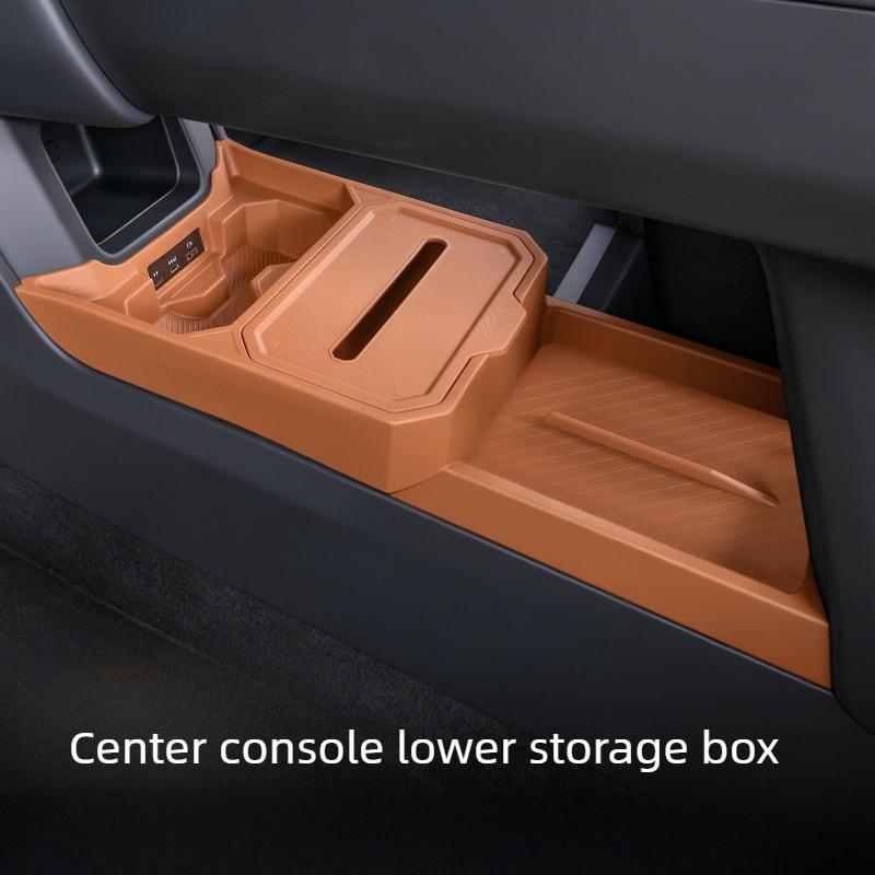 For Chery ICAUR V27 2026 Under Central Control Storage Box Tissue Box Car Interior Organizer Accessories