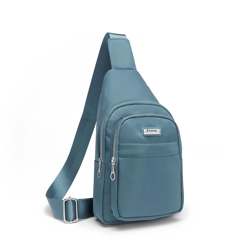 Dámská náprsní taška, taška přes rameno, crossbody taška, sportovní vícevrstvá taška