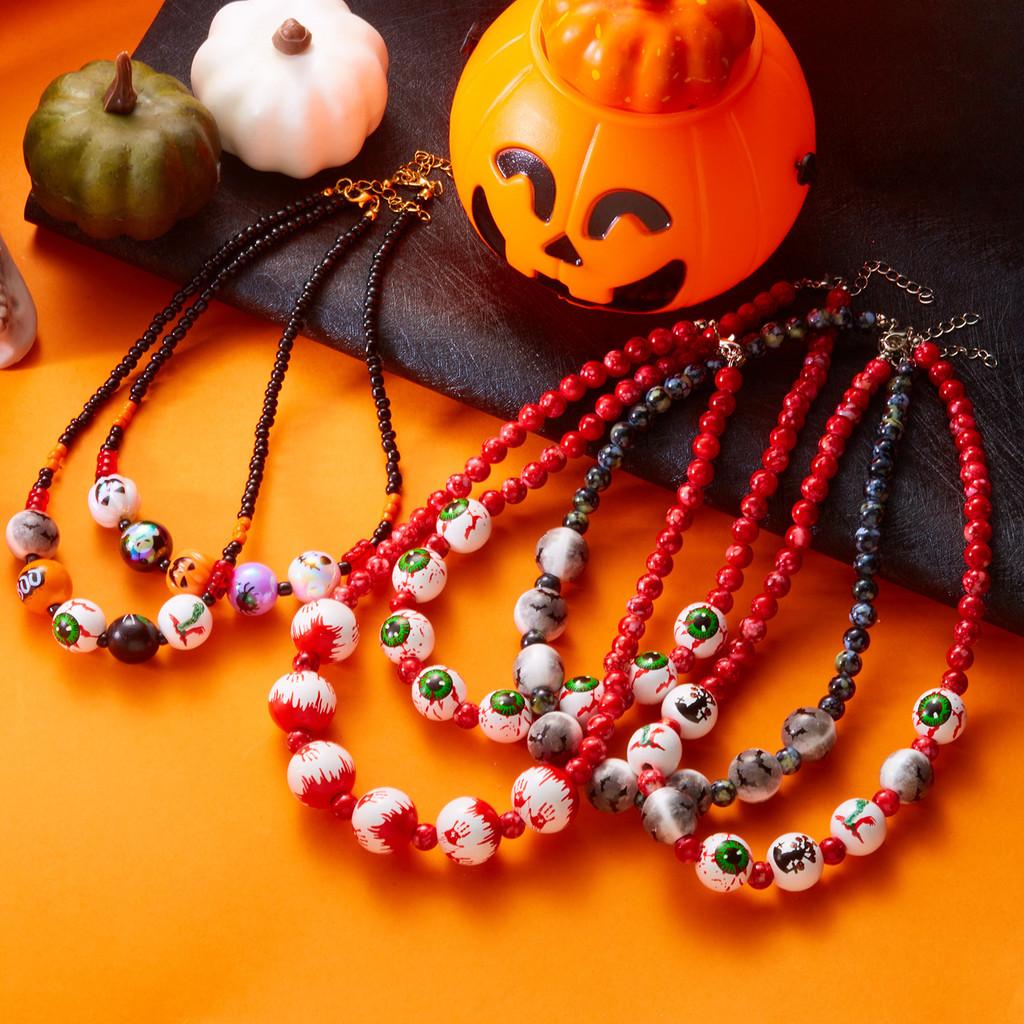 Halloween Themed Handcrafted Womens Jewelry With Bat And Ghost Charms