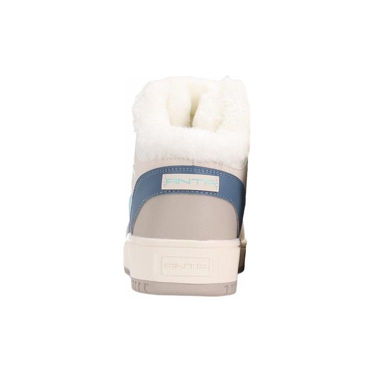 Anta Warm gefüttert Rutschfest Abriebfest High-Top Skateschuhe Herren Skateschuhe Hellblau 912248913-1