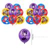 Poppy Playtime Birthday Party Decorations Kit, 5 Poppy Theme Cake Toppers, Balloons, Banner, Kids Game Party Supplies
