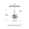 Ahthen Copper Bead Charms Deepsea Colorful Fish Charm Fit Snake Chain Bracelets Necklaces for Women Jewellery Making