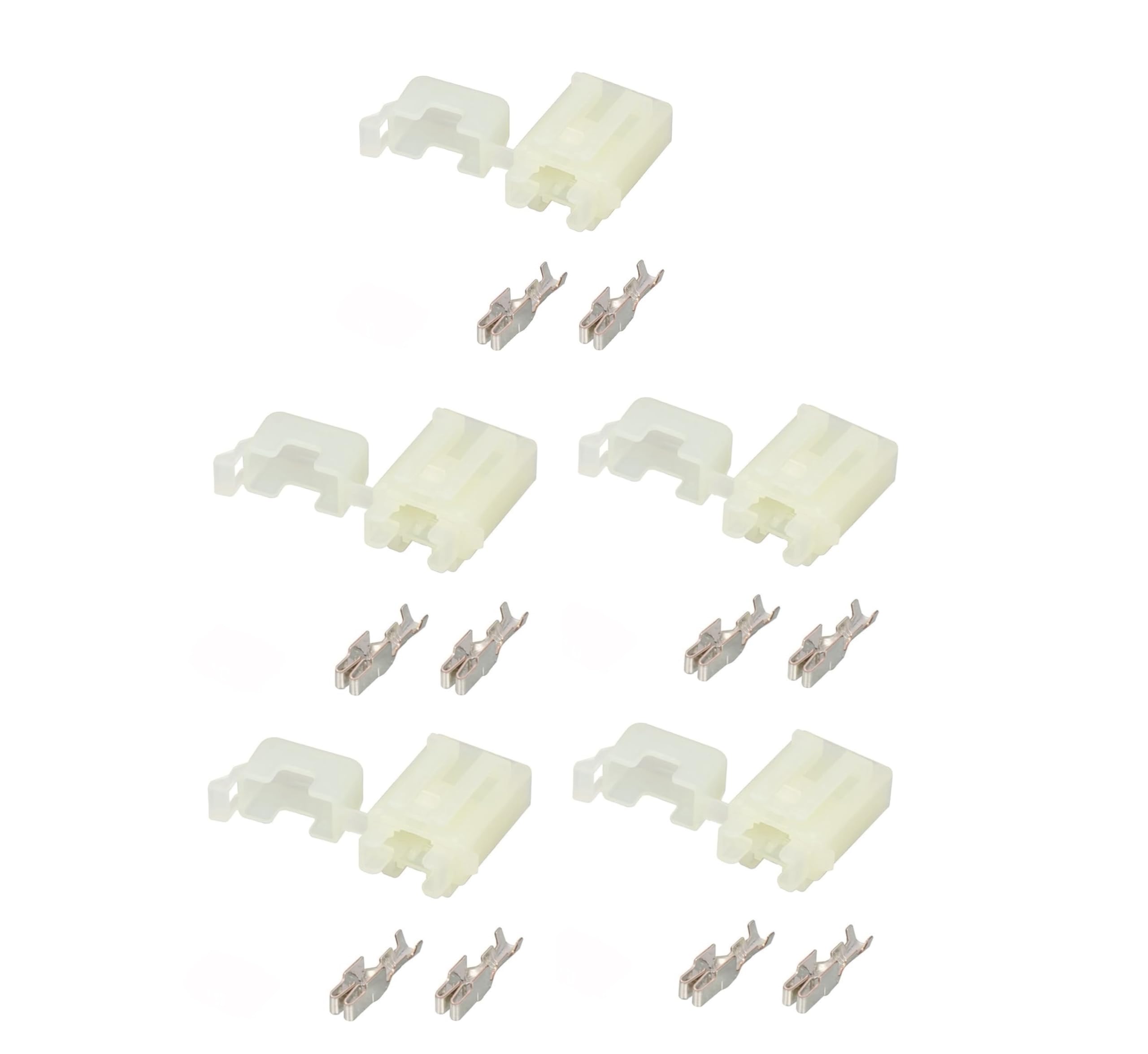 

E&K726 Держатель предохранителя для мини-плоских предохранителей 5 шт. НАБОР Соединяемый Авто DIY Mini Flat Fuse белый