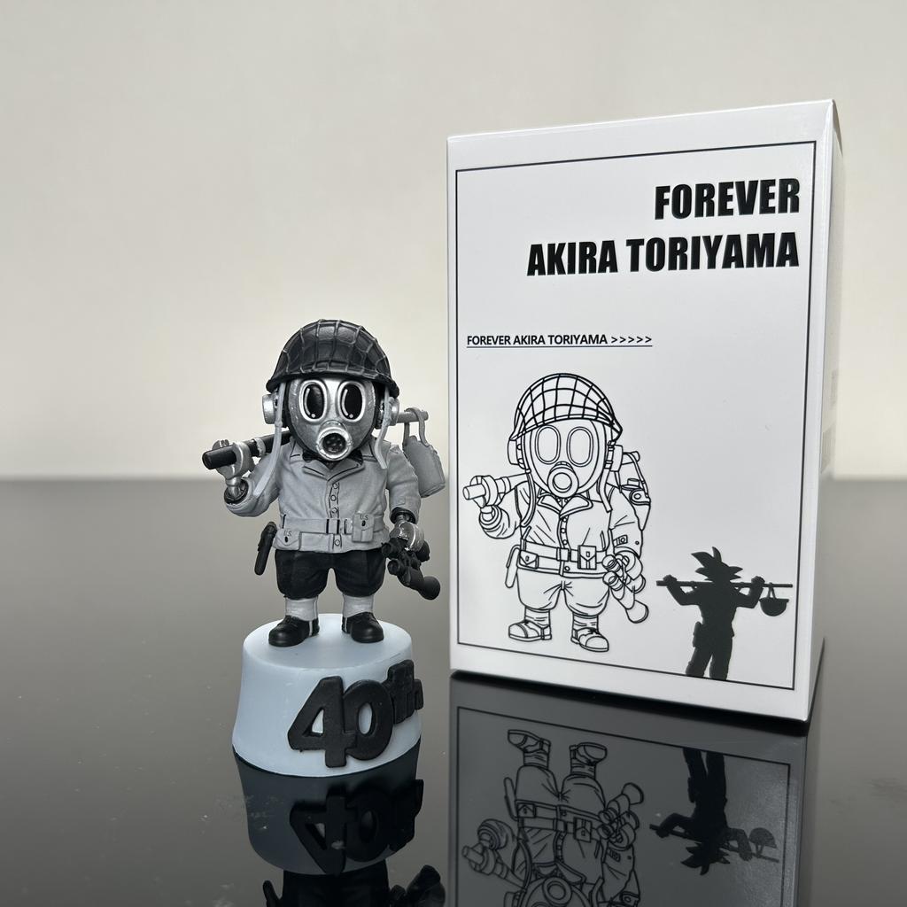 9cm/3.54in Anime Dragon Ball Z Toriyama Akira Figure JZ Toriyama Akira Action Figure Collectible Statue Model Toy Gift