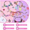 Girls Charm Bracelet Making Kit - Unicorn Jewelry Supplies Make Set DIY Art Craft Set Charm Bracelets Kits Creative Birthday Gifts for Kids Age 6 7 8