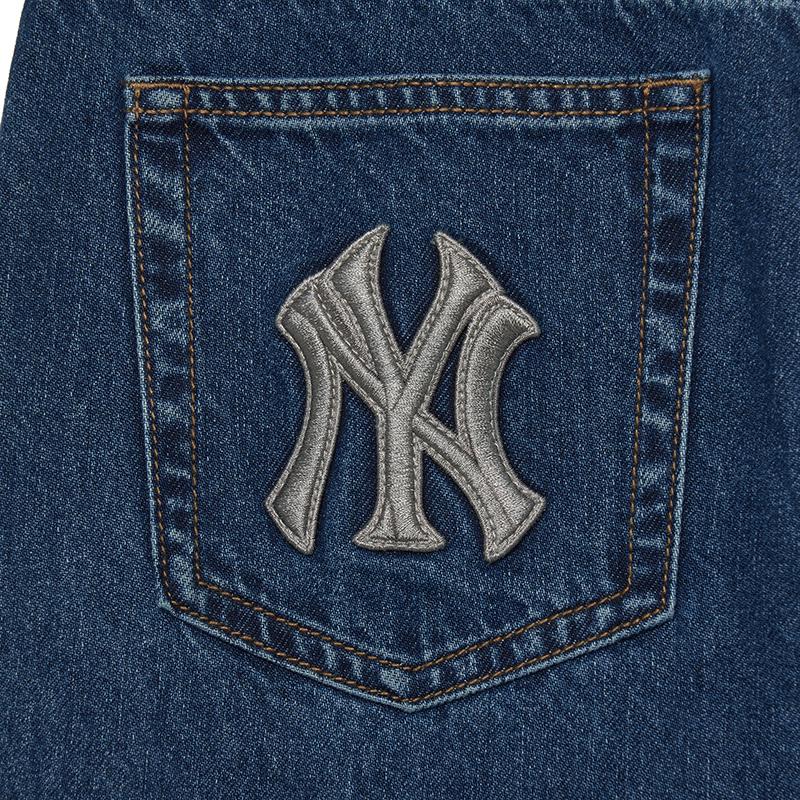 New MLB New York Yankees Jeans Women's Blue 3FDPB0434-50INS