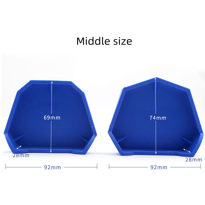 Dental Plaster Model Tray Base Plastic Base Molds Tool Impression Tray