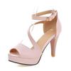 Women Gladiator Summer Sandals High Heels Sandals Ladies Open Platform Shoes