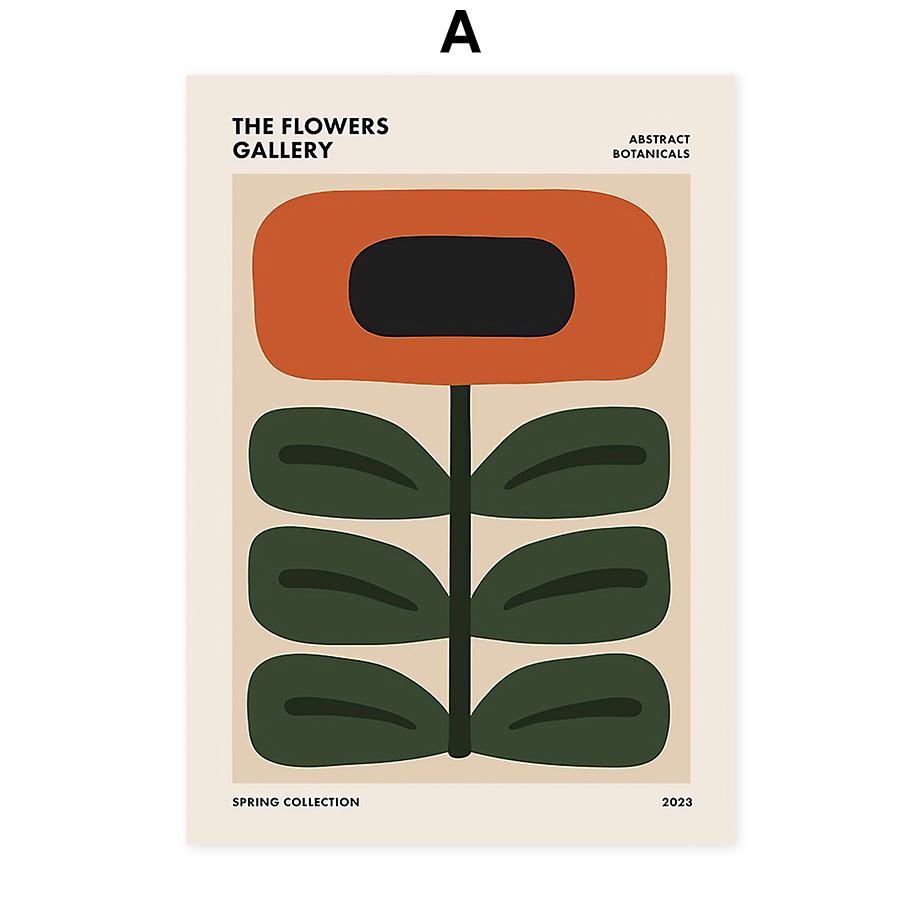 

Цветы Настенные художественные постеры Галерея Абстрактные принты Холст Декоративная живопись Настенные украшения Настенные картины для декора гостиной 21cm×30cm NoFrame