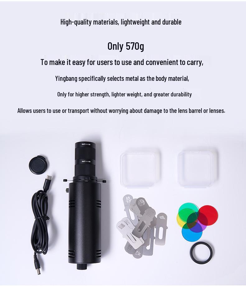 Yingbang S20 Lighting - Perfect for Creative Shooting, Weddings, Videography, Portraits, and Atmosphere Enhancement