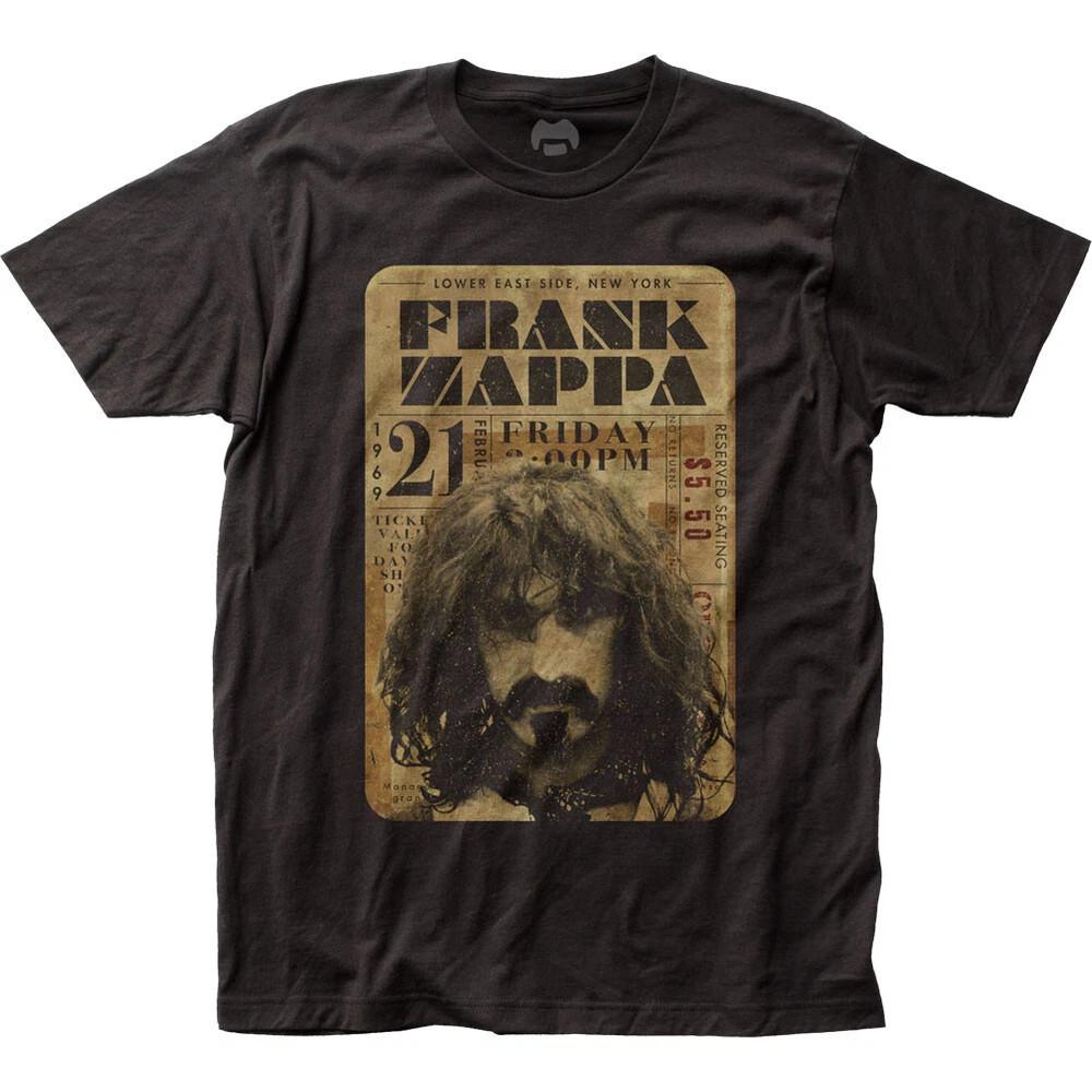 

Vintage Frank Zappa Concert Ticket T-Shirt All Size S to 5XL ZL178 Unisex T-Shirt S