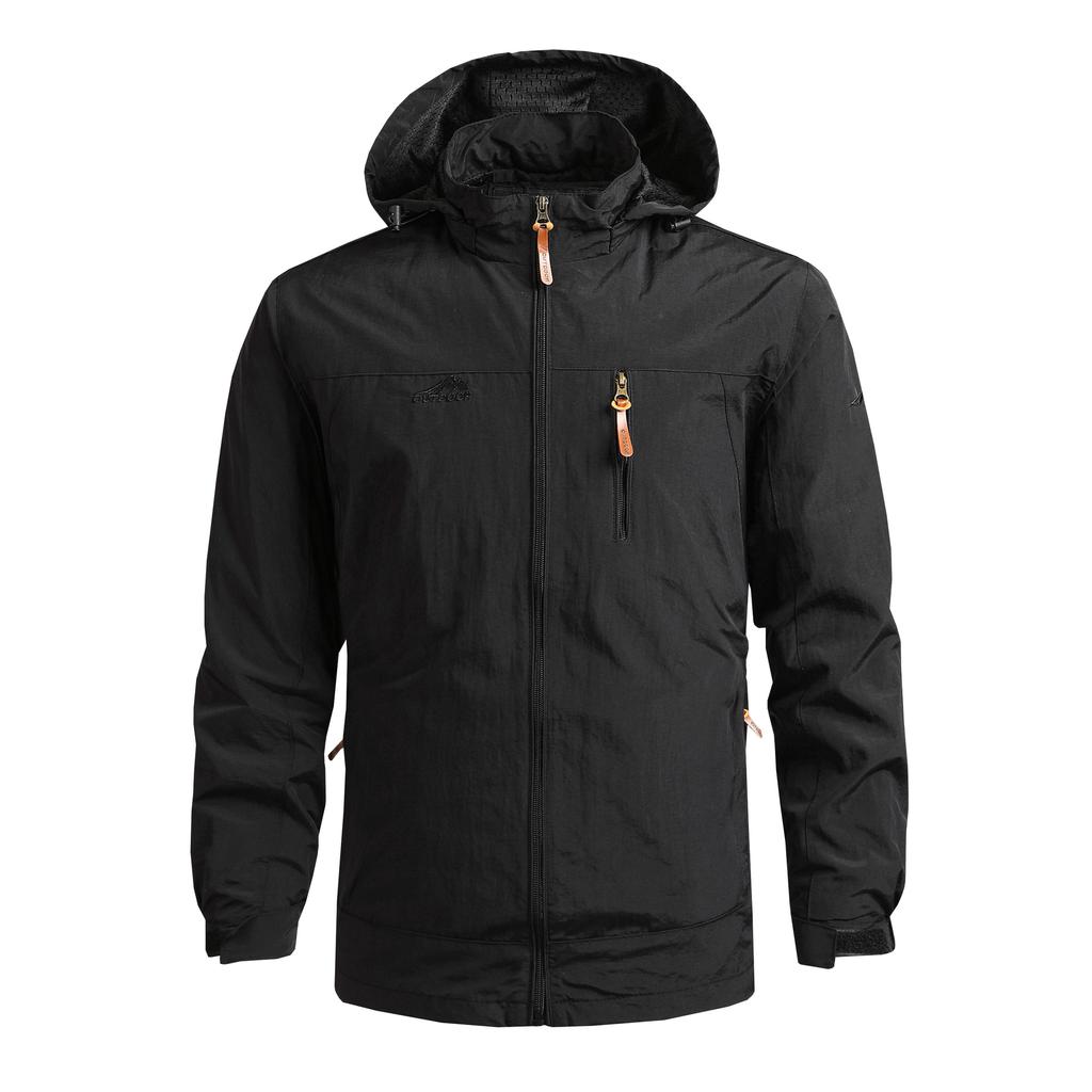Spring and Autumn Casual Jacket Men's Mountaineering Suit Jacket Windbreaker Outdoor Sports Jacket Men
