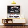 Denver Broncos Logo Personalized Text Diamond Painting Round Diamond Mosaic Rhinestones Diamond Embroidery Craft Kit Wall Decor Without Frame