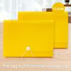 Multi Pocket File Hold Organiser With Carry Handle Waterproof Design For Students Professional