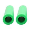 1 Pair Bicycle Handlebar Grips Anti skid Shock Proof Silicone Bike Grip With End Plugs Green