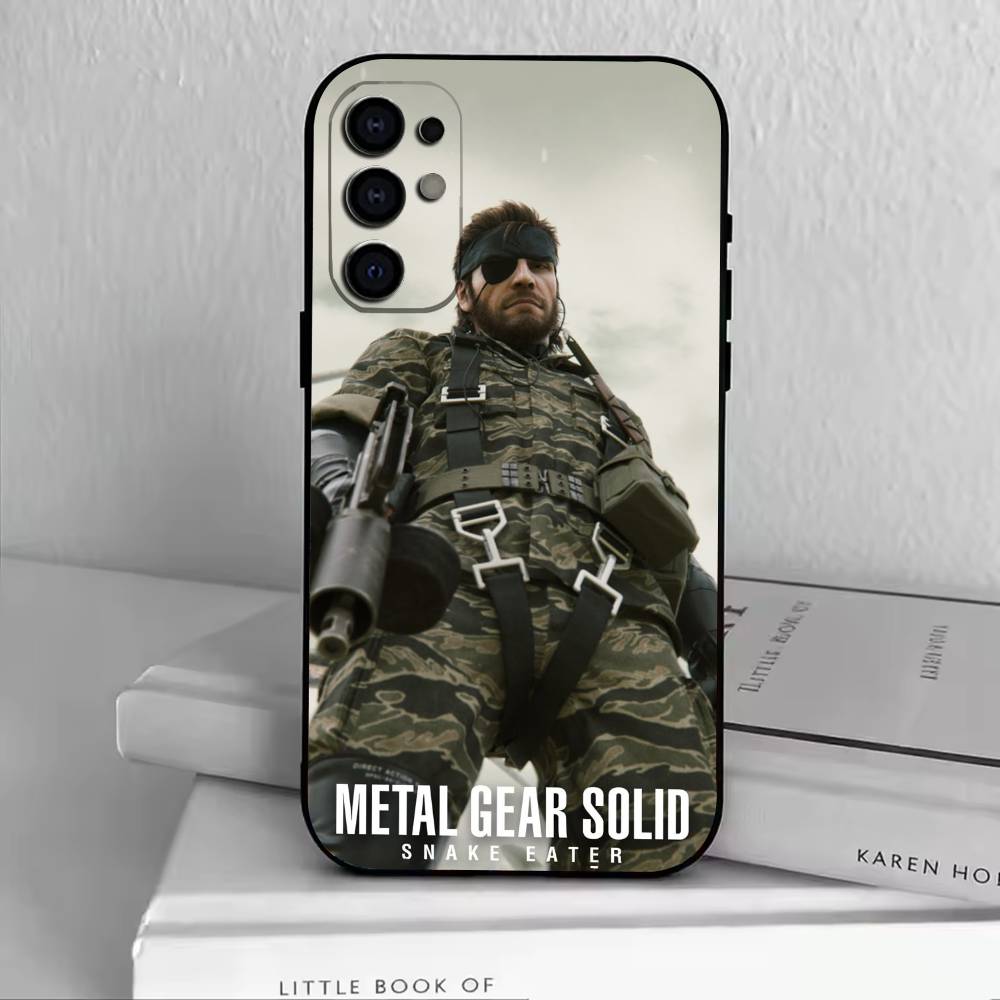 GM-Metal Gear Solid1 Phone Case For Samsung S25,S24,S21,S22,S23,S30,Ultra,S20,Plus,Fe,Soft Silicone Black Cover