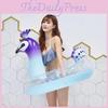 New Sparkling Firebird Inflatable Swim Ring Adult Pvc Thick 0.25 Swimming Float Water Ride Lifebuoy