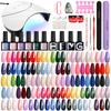 PHOENIXY Nail Gel Polish Set With 36W Nail Gel Dryer Lamp 45 Colors Long Lasting Gel Varnish Gel Polish Nail Tools Kit