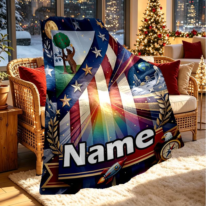Individualizuotas su vardu Atletico Madrid spaudinio pledas, namų dekoras, miegamasis, sofa, stovyklavimas, svetainės sofa, dovanos gimtadieniui, Kalėdoms