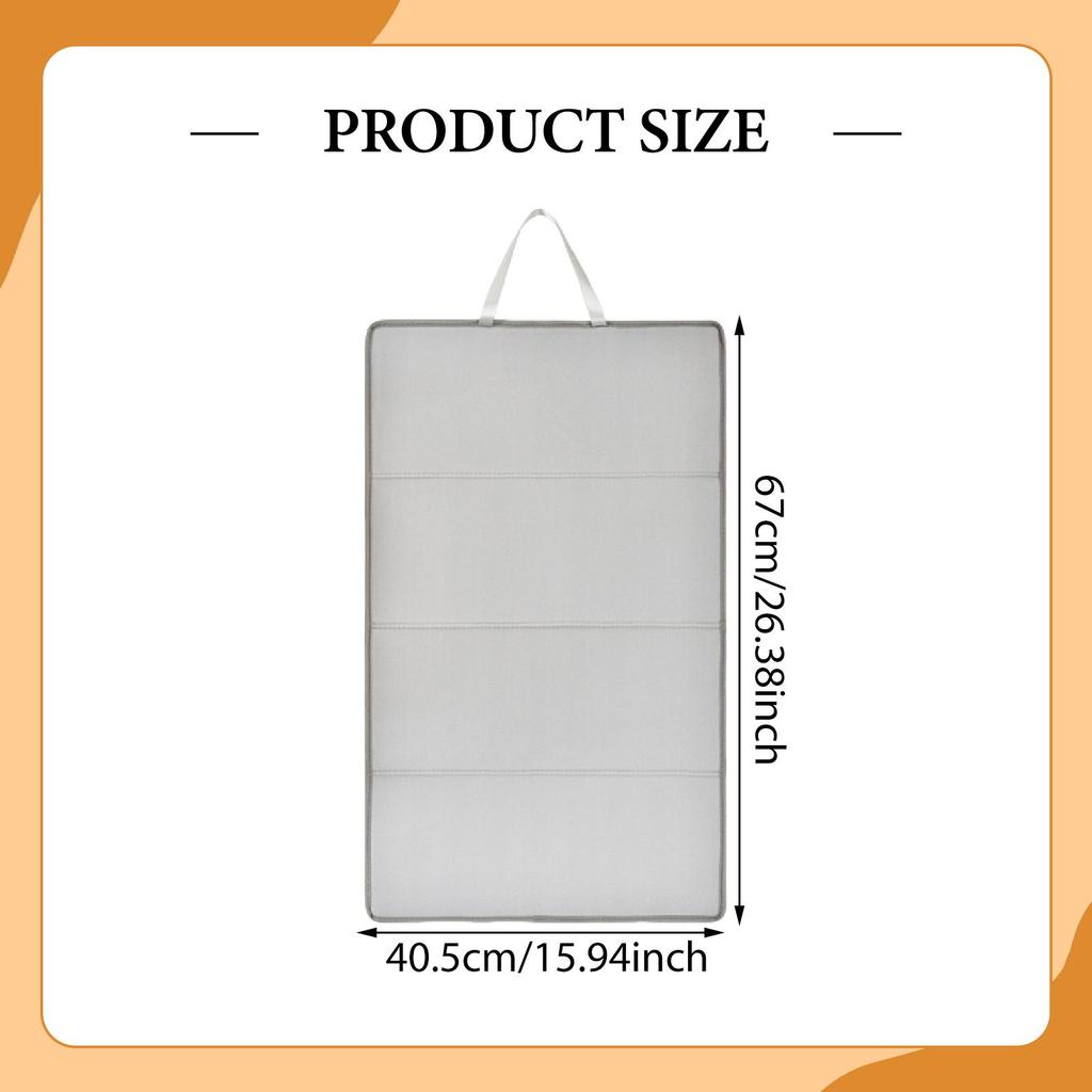 Foldable Ironing Mat Iron Accessories Ironing Board Auxiliary Tool Ironing Blanket for Travel Craft Room Sleeve Dorm Dormitory