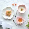 Japanische Sakura Bone China Speiseteller Kirschblüten Glasur Keramikteller Steak Obst Nüsse Tablett Salatschüssel Snackschalen Teller