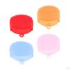 Silicone Bath & Shower Loofah Brush for Skin Exfoliation Massaging Sodt Bristles