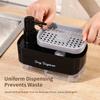 Hand and Dish Soap Dispenser Set Detergent Dispenser Sponge Holder Countertop Soap Pump Dispenser for Kitchen Sink