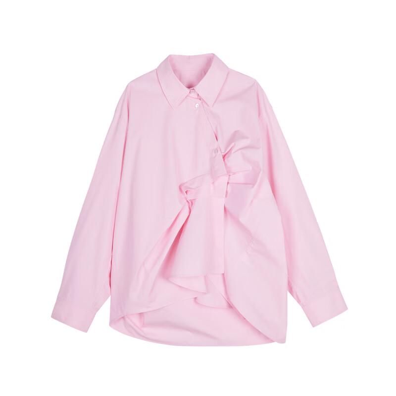 JNBY Women's Pleated Collar Cotton Shirt