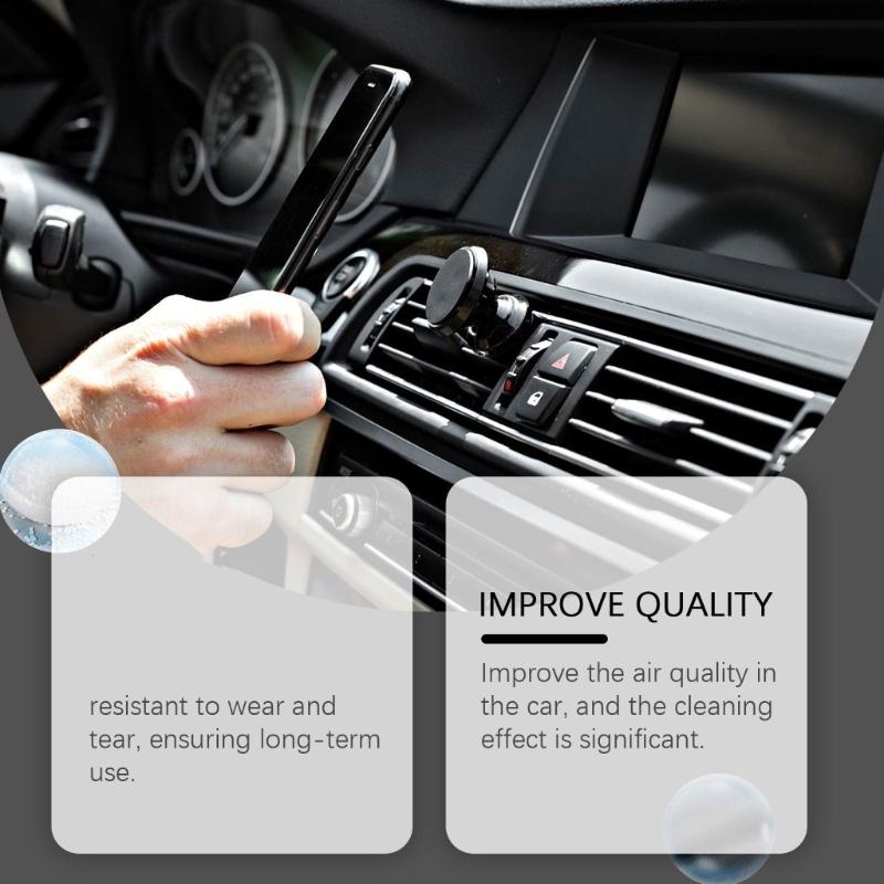 Pack Of 6 Soft Bristle Automotive Brushes Car Detailing Brush For Gentle Cleaning And Easy Storage NonSlip Handle Brush