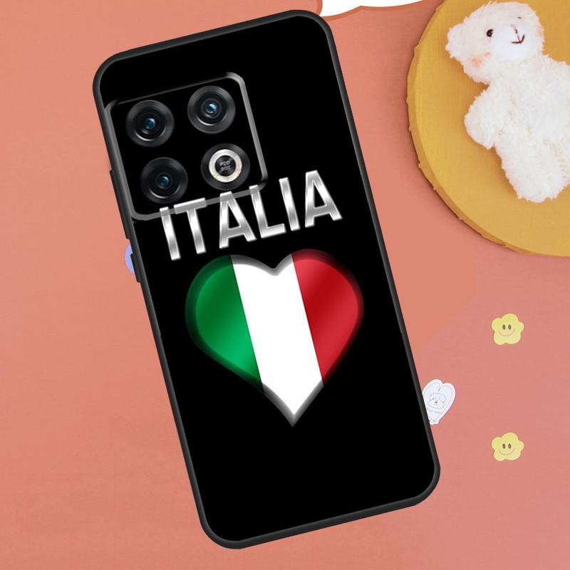 Italy Flag Case For OnePlus 13R 12R 10R 13T 15 13 12 11 10T 8T Nord CE 4 3 2 Lite N20 N30 Nord 5 Funda