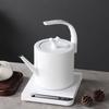 220V Electric Coffee Pot 1000ml Hot Water Jug Temperature-Control Heating Water Bottle Stainless Steel Gooseneck Tea Kettle