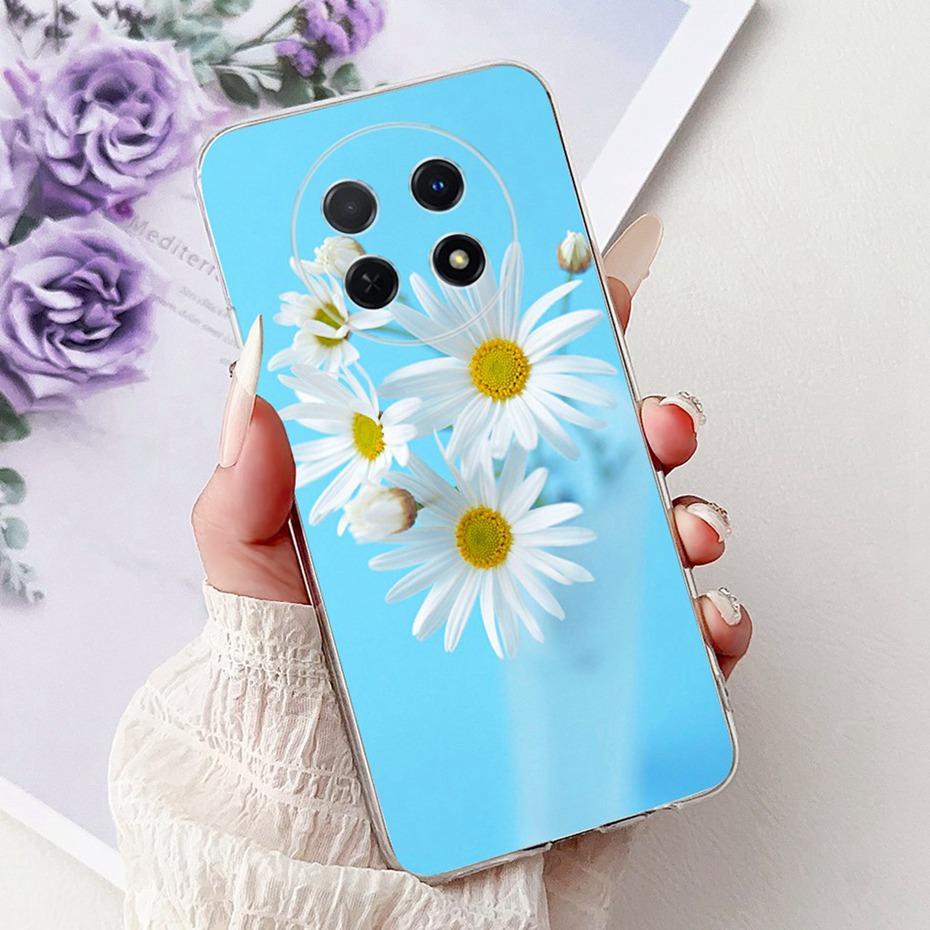 Cute Painting Phone Case For Huawei Nova Y91 Y90 Soft Silicone TPU Back Cover For Huawei NovaY90 NovaY91 Cases Bumpers