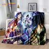 Genshin Impact Cartoon Game Soft Plush Blanket,Flannel Blanket Throw Blanket for Living Room Bedroom Bed Sofa Picnic Cover Kids