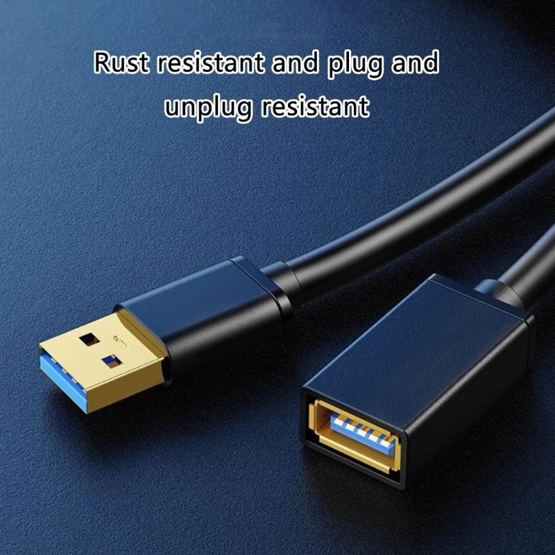 USB 3.0 A To A Extension Cord with Copper Connectors USB Extension Cable for USB Drive