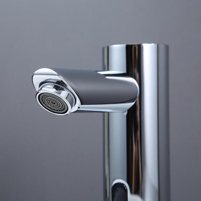TLXT Automatic Sensor Faucet (Curved Spout, Hot & Cold)