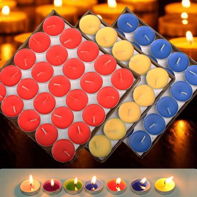 Valentine's Day Chart Without Candles Boiled Tea Paraffin Birthday Confession Small Candle Round 2 Hours