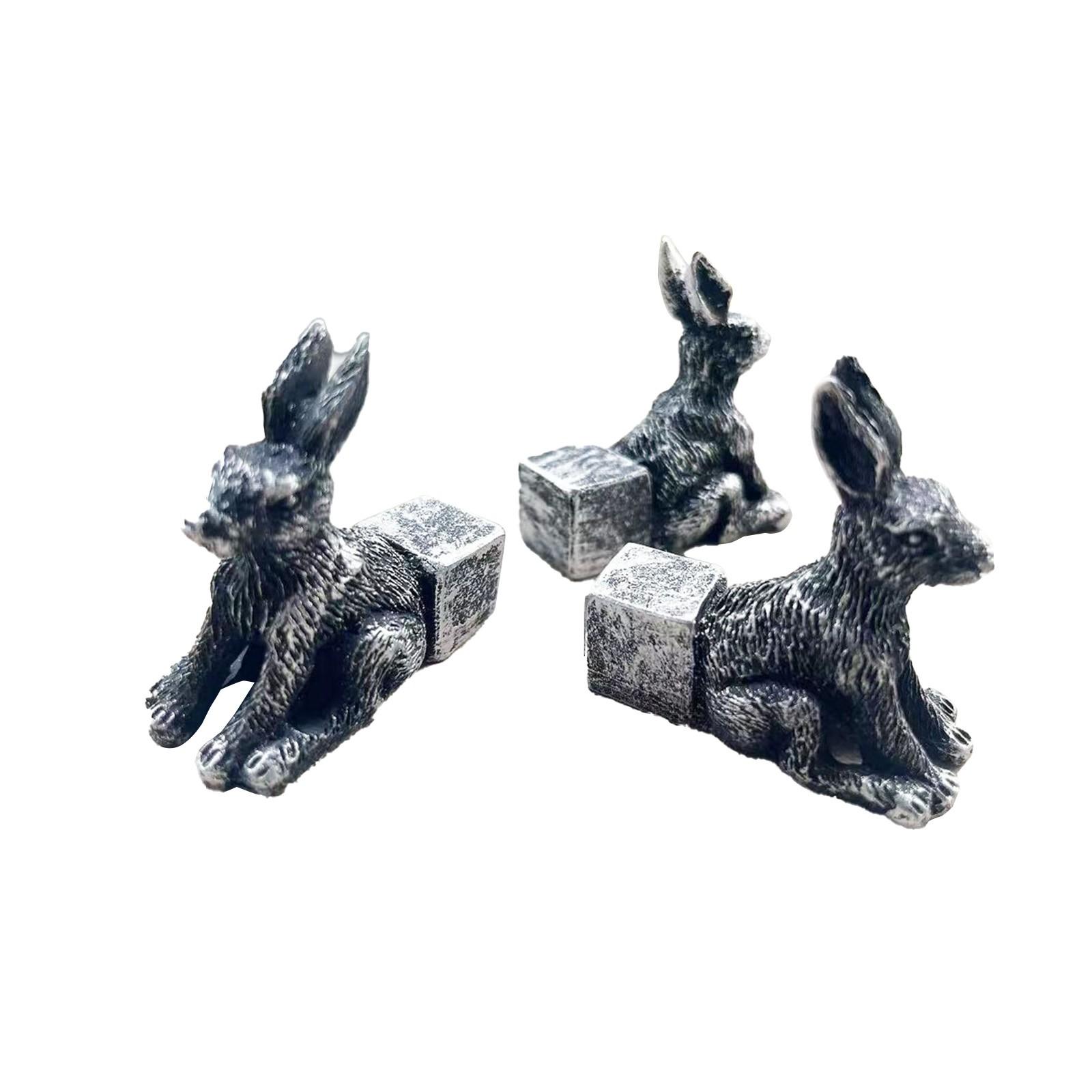 

3pcs Flower Pot Feet Animal Plant Pot Feet Flower Pot Support Turtle Ornaments Animal Resin Ornaments One Size