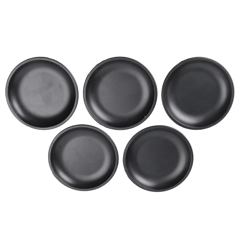 5pcs Door Handle Recess Guard Bowl for Jeep Wrangler 2007-2017 JK 4 Door Car Outside Door Handle Recess Guard Cover Trim