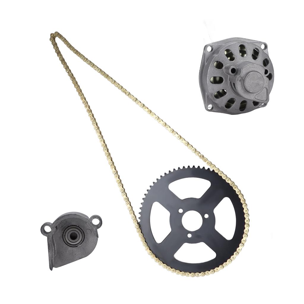 6T Clutch Drum Gear Box 68T Rear Chain Sprocket 25H Chain for 2 Stroke 47cc 49cc Minimoto Pocket