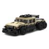 568-piece small particle building blocks, new truck and car MOC vehicle construction model, boys' toy gift.