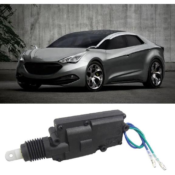 Riloer Universal Heavy Duty Power Door Lock Actuator 2 Wires, Car Door Lock Actuator, Motor Door Lock Actuator for Most 12V Vehicles, Car Motor 2 Wires