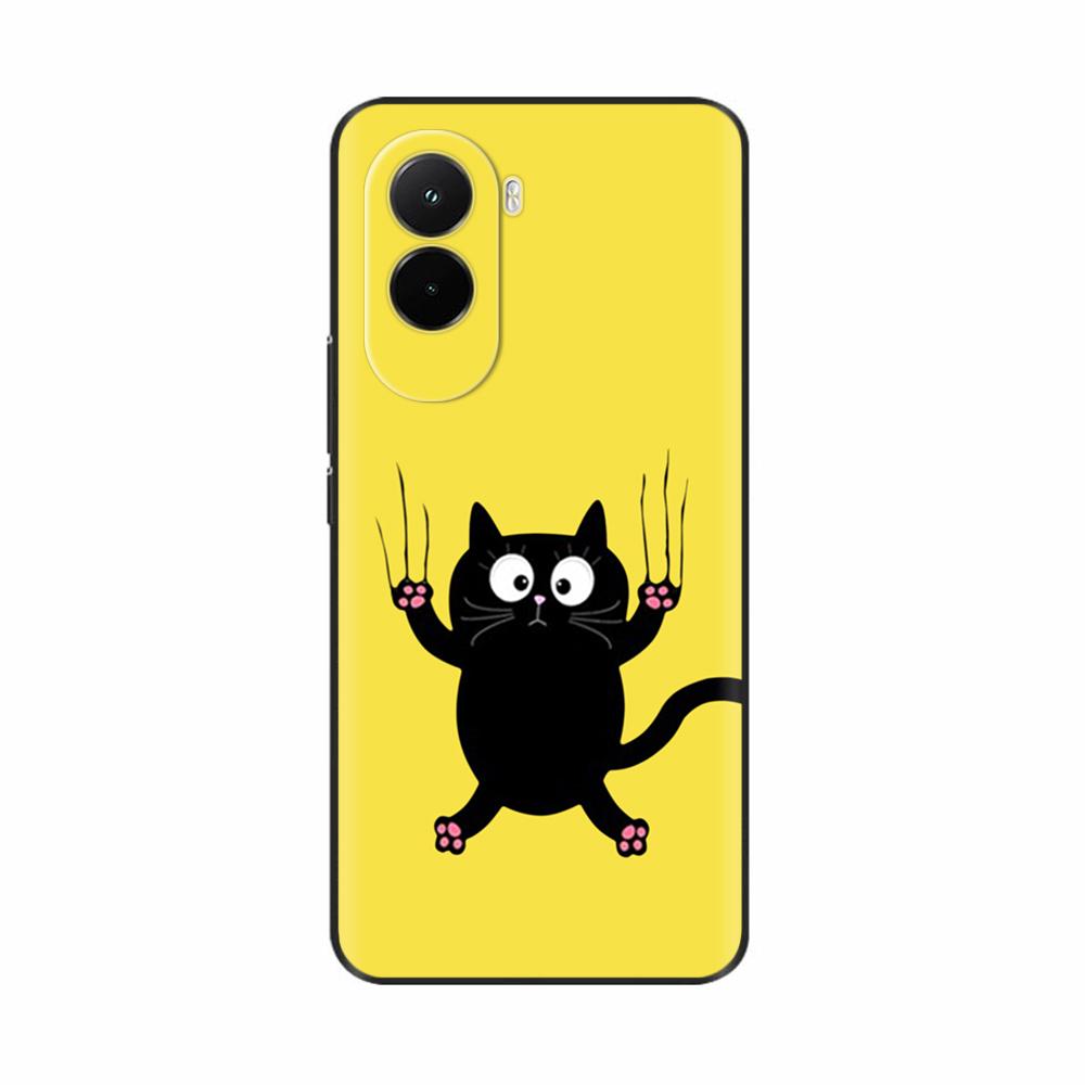 Soft Case For Xiaomi Poco M7 4G Luxury Print Back Cover For PocoM7 M7 Silicone Bumper Protective Shockproof Capa Pocom7 4G Coque