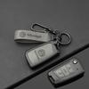 Dla VOLKSWAGEN VW Etui na Kluczyk Samochodowy Pokrowiec Ochronny Obudowa dla VW Volkswagen Golf 7 MK7 Tiguan MK2 T-roc T-cross Brelok do Kluczy Samochodowych