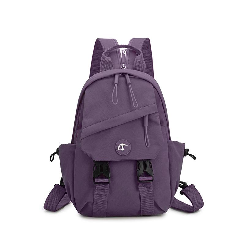 Sac à dos multifonctionnel pour femme Grande capacité Sac bandoulière poitrine pour extérieur et trajet