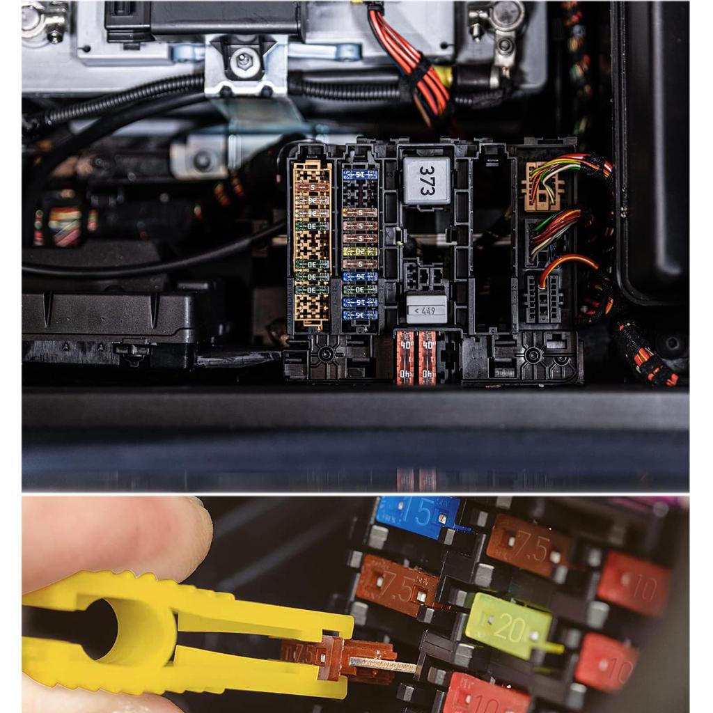 Cluoling Low Profile Fuses, 70 Pcs Car Fuses, Mini Flat Fuses, Small Fuses