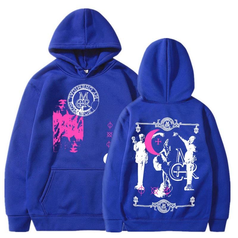 Hoodies Unisex Black Parade Punk Emo Rock Hooded